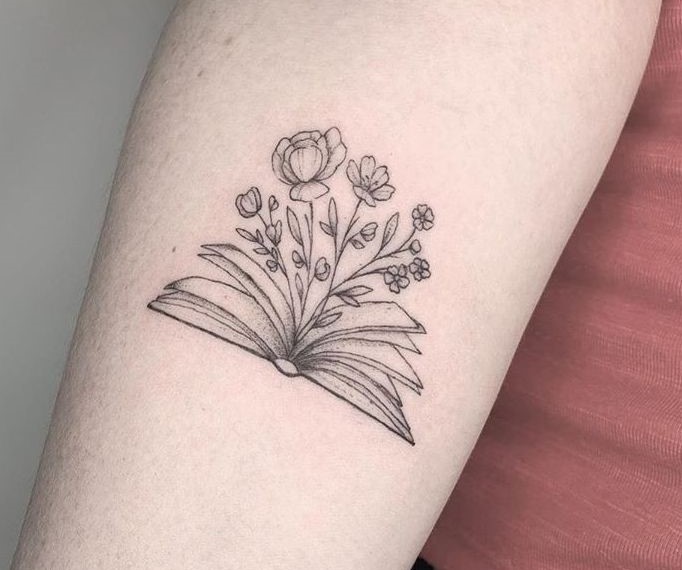 Awe-inspiring Book Tattoos for Literature Lovers