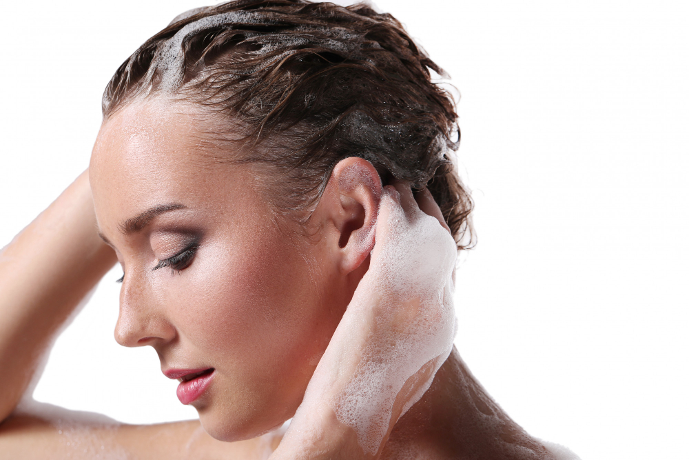 woman-showering-with-soap-body-head-hygiene-skin-care-concept