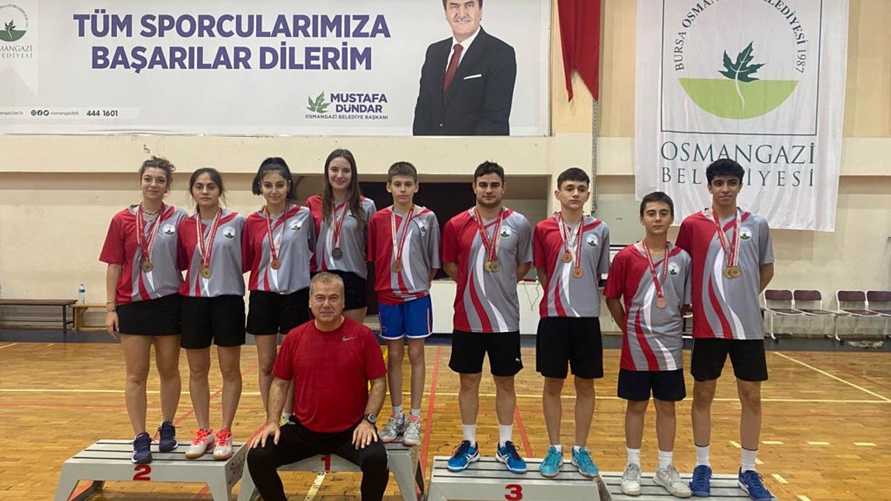 Osmangazili sporculardan 5 şampiyonluk