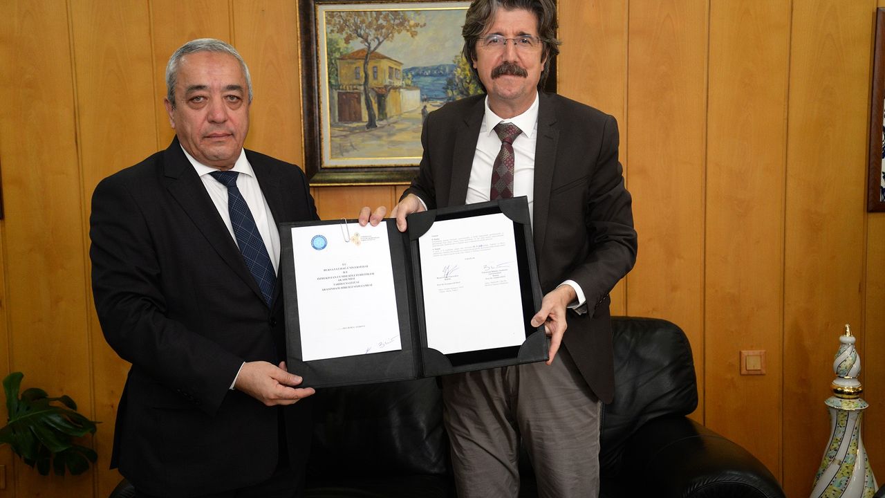 BUÜ ve Özbekistan Akademisi'nden işbirliği