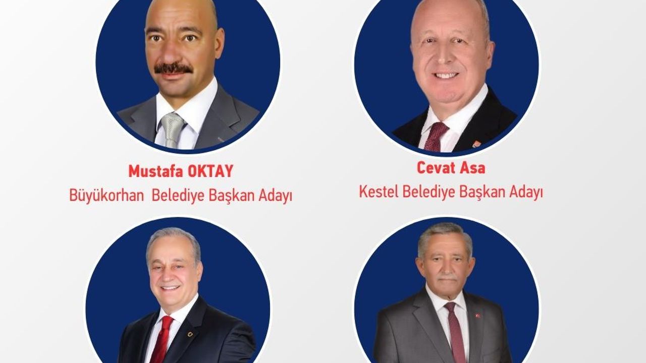 CHP’de Bursa’nın 4 ilçe belediye başkan adayı belli oldu