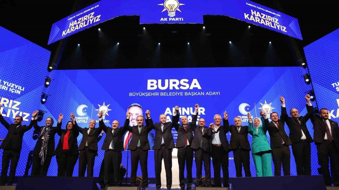 Cumhurbaşkanı Erdoğan Bursa’nın adayını açıkladı