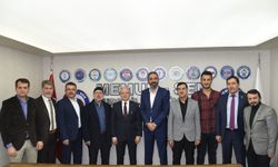 Başkan Gürkan sendika temsilcilerini ziyaret etti