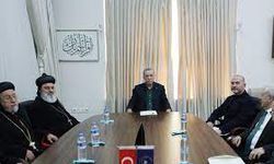 Cumhurbaşkanı Erdoğan Süryani cemaati temsilcileriyle görüştü