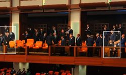 CHP ve HDP milletvekilleri selamlamada ayağa kalkmadı!