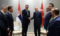 Cumhurbaşkanı Erdoğan Vuçic ile görüştü