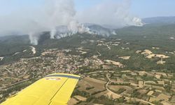 Yunanistan'da AB kayıtlarının en büyük yangını