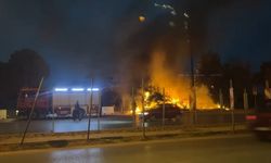 Mudanya'da korkutan yangın