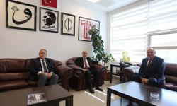 Vali Demirtaş, Başkan Sertaslan'ı ziyaret etti
