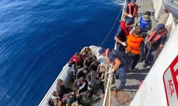 110 düzensiz göçmen kurtarıldı