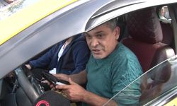 Ceza yiyen taksici polislere hakaret etti