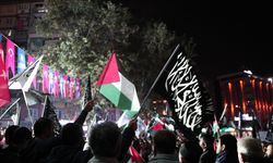 Bursa'da Gazze'deki hastane saldırısı protesto edildi