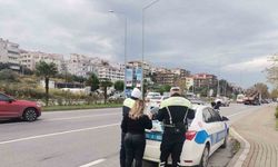 Mudanya’da hız yapan sürücülere ceza yazıldı