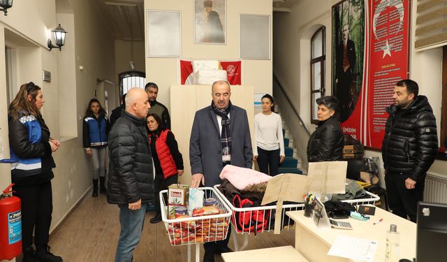 Mudanya'dan deprem bölgesine yardım kampanyası