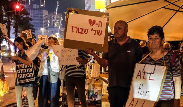 İsrail'de protestolar sürdü