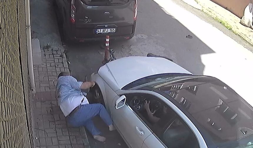 Bursa'da feci kaza... Sürücü metrelerce savruldu!