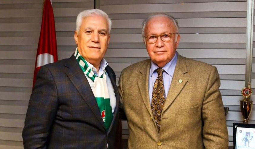 Bursaspor Kulübü, Mustafa Bozbey için tebrik mesajı yayımladı