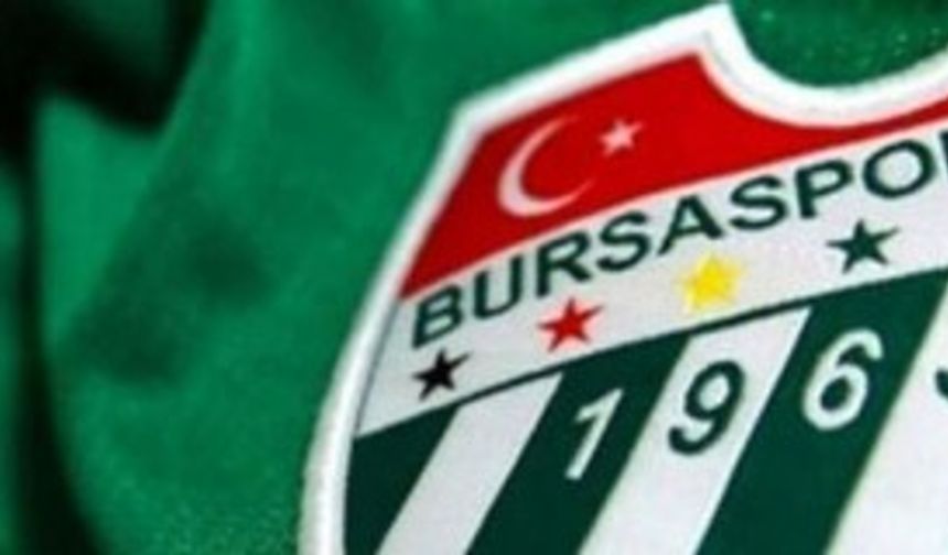 Bursaspor'un göğüs sponsoru belli oldu